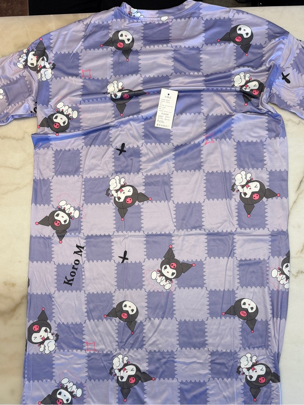 Women's Lavender Kuromi Character Nightshirt